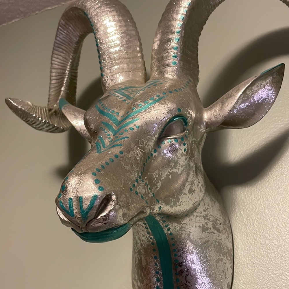 Boho Faux Gazelle Mount - Picture 5 of 6